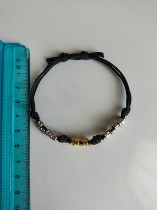 Bracciale simil Dodo argento 925 e argento dorato
