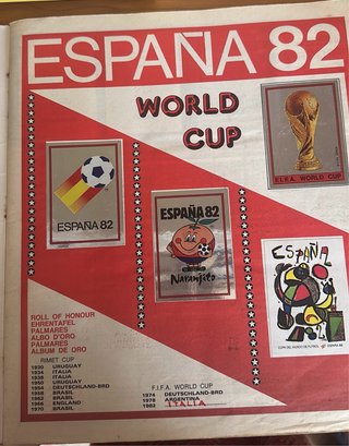 2 Álbum cromos Mundial Fútbol España 82