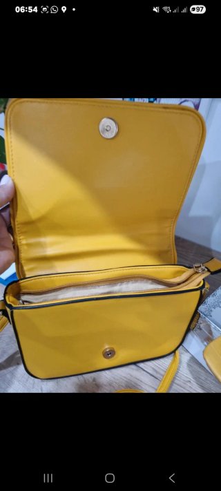 Set Borsa e Scarpe Gialle Estive