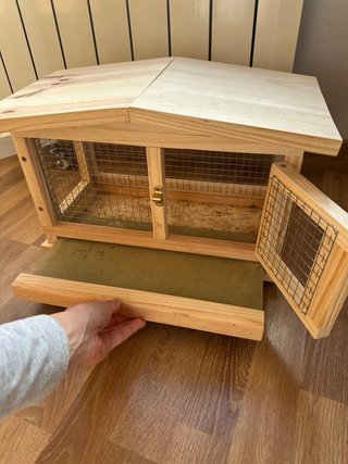 Jaula para animal pequeño madera