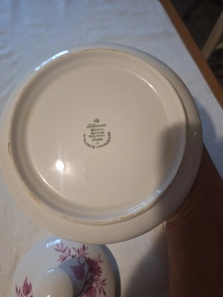 Zuccheriera/Formaggiera Bavaria Porcellana