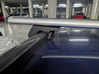 Barras de portaequipajes de aluminio