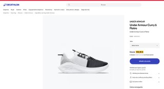 Under Armour Curry 6 Flotro Talla 43 NUEVAS