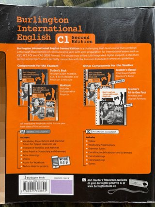Libros Burlington Internacional English c1