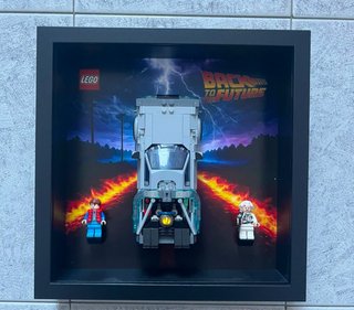 Vetrina per Lego Back to the Future DeLorean