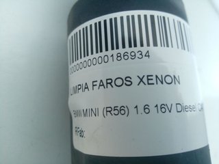 LIMPIA FAROS XENON BMW MINI (R56) 1.6 16V Diesel CAT