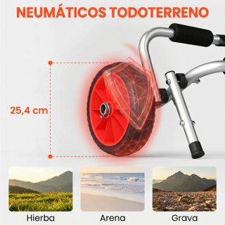 Carro Kayak Ruedas Transporte