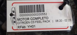 MOTOR COMPLETO CITROEN C3 FEEL PACK