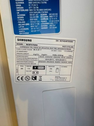 Frigorífico Samsung Acero Inoxidable