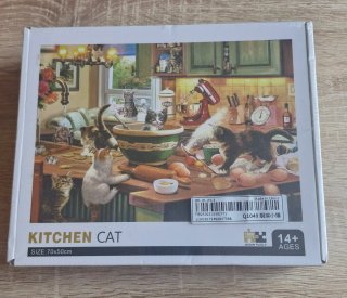 Puzzle Kitchen Cat 1000 piezas