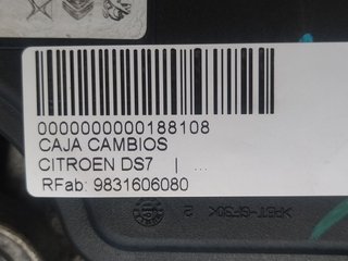 CAJA CAMBIOS CITROEN DS7
