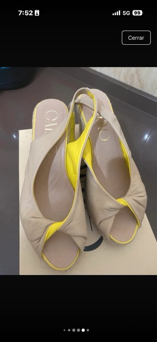 Sandalias cuña Marca Gaimo
