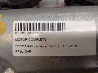 MOTOR COMPLETO TOYOTA RAV 4 Advance Hybrid