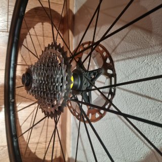 Ruote alluminio Mavic Ksyrium SL Disc + Pignoni