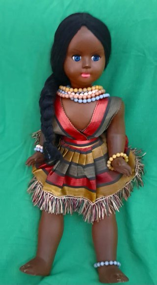 Muñeca antigua de celuloide