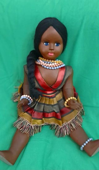 Muñeca antigua de celuloide