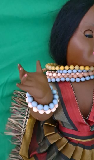 Muñeca antigua de celuloide