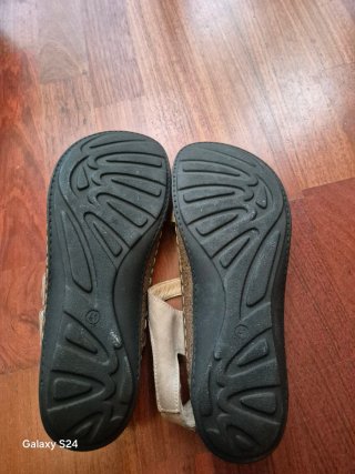Sandalias mujer piel Walk&Fly Taupe