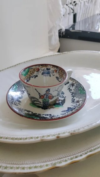 Tazzine de café vintage francesi K&G