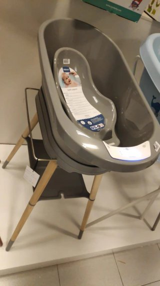 Bañera infantil con soporte