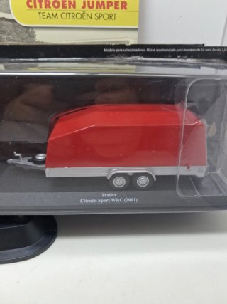 Citroen Jumper con Rimorchio Rally Assistance 1:43