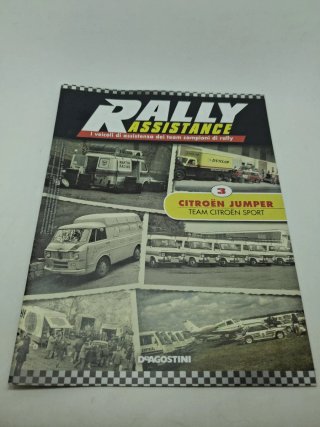 Citroen Jumper con Rimorchio Rally Assistance 1:43