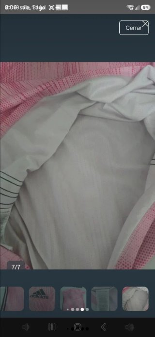 Maglietta Adidas Taglia XL Rosa e Nera