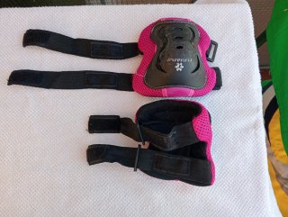 Casco y protecciones patinaje/bicicleta infantil
