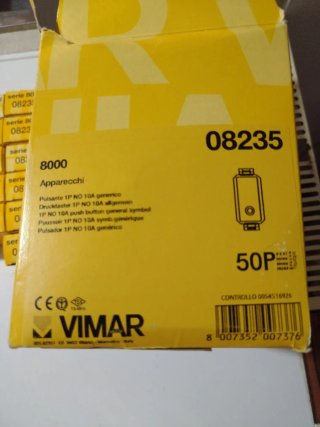 Lotto di 21 Pulsanti Vimar Serie 8000 Art. 08235