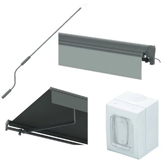 TOLDO MOTORIZADO SEMICOFRE 4 X 3 nuevo
