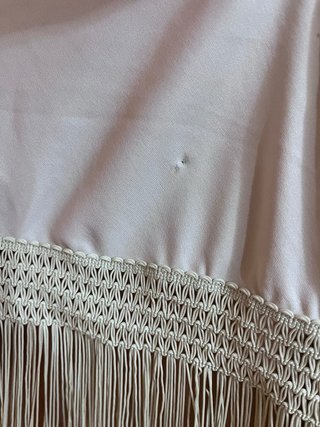 Traje de gitana beige/dorado