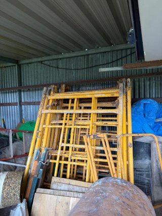 Andamios metálicos para construcción