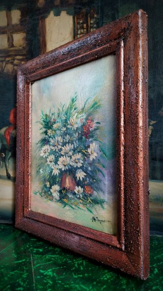 Quadro olio antico Bodegón N° 162