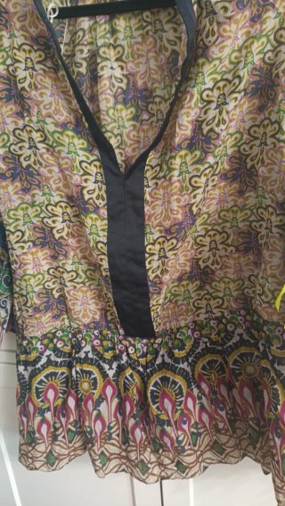 Blusa playera estampada