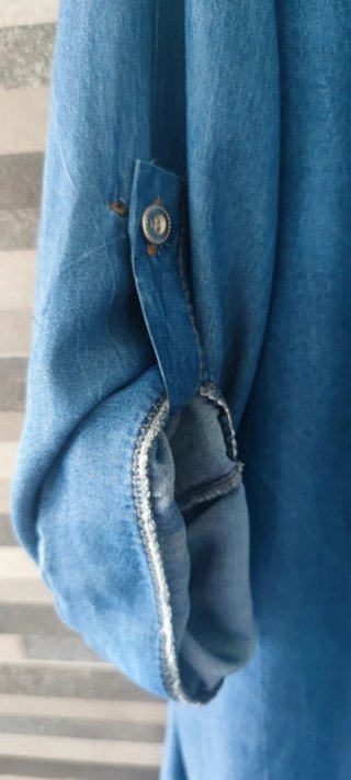 Sobrecamisa vaquera manga larga o semi