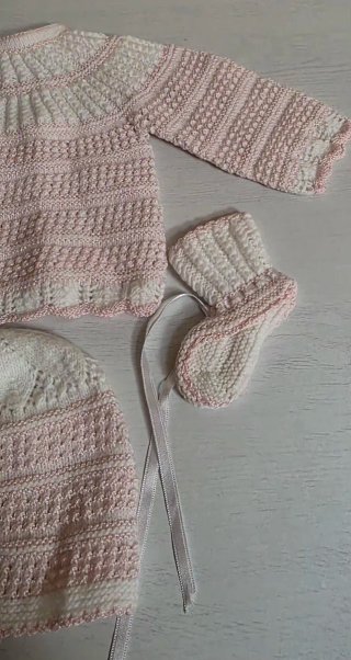 Conjunto Jersey + Capota + Patucos Desde 0 Meses