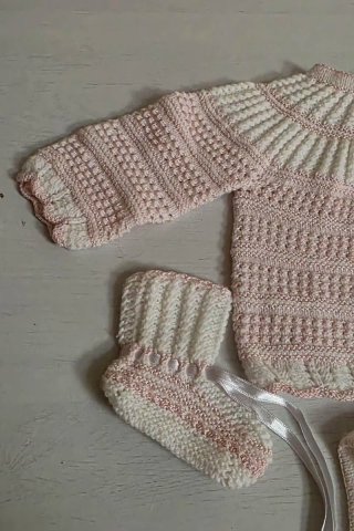 Conjunto Jersey + Capota + Patucos Desde 0 Meses