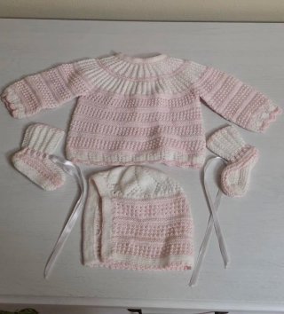 Conjunto Jersey + Capota + Patucos Desde 0 Meses