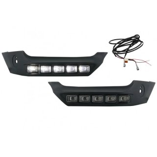 Añadido de paragolpes delantero con Led DRL para M