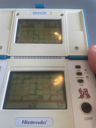 Nintendo Gold Cliff Game & Watch
