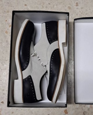 Zapatos Oxford Piel y Ante