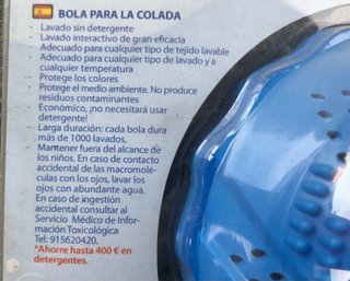Sfera Ecologica Lavatrice Ecogenie Ball NUOVA