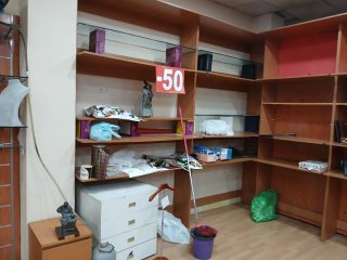 Mobiliario Tienda cristal/Marrón....