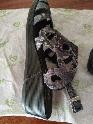 Sandalias 24 HRS Piel Talla 38 Cuña
