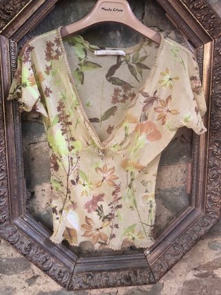 Maglietta Roberto Cavalli floreale