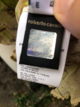 Maglietta Roberto Cavalli floreale