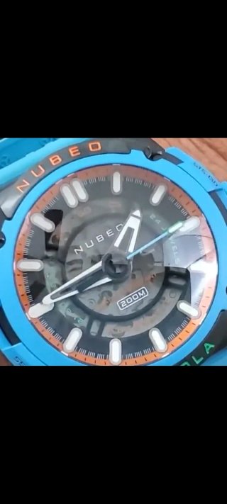 Reloj Nubeo Cupola Estrella Azul Descatalogado