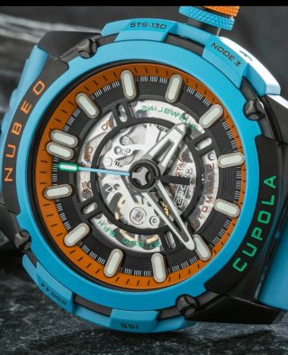 Reloj Nubeo Cupola Estrella Azul Descatalogado