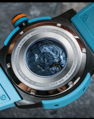 Reloj Nubeo Cupola Estrella Azul Descatalogado