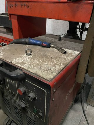 Soldadora de hilo Praxair